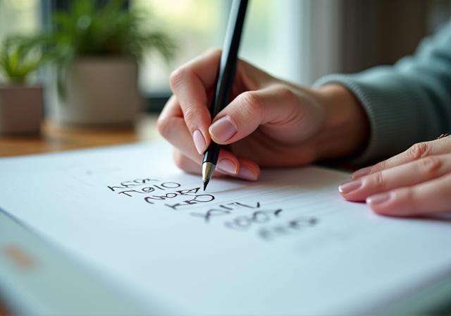 Mejora terapéutica de escritura a mano